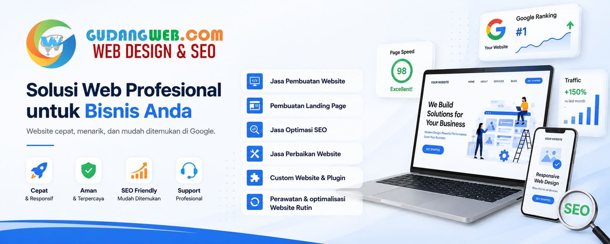 Gudang Web – Jasa Pembuatan Website SEO