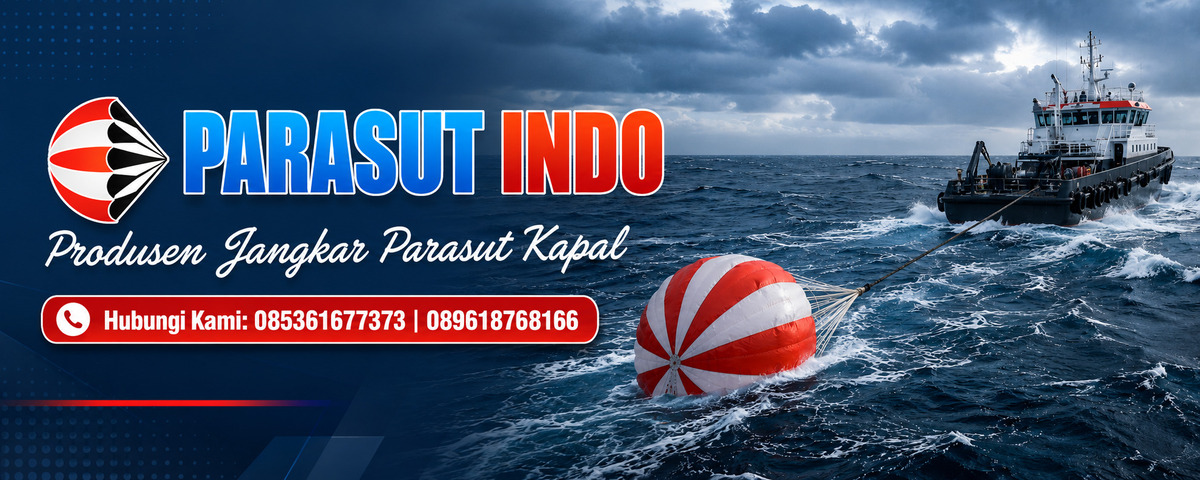 Cover Parasut Indo – Produsen Jangkar Parasut Kapal Terpercaya di Indonesia